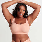 Evelyn Bobbie Scoop Bra Bra Fittings by Court XS HIMALAYAN SALT