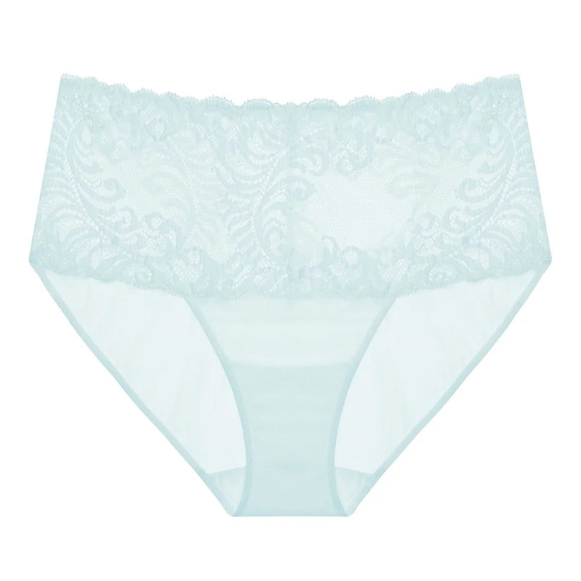 Natori Feathers Girl Brief - Whipped Mint Lace Bra Fittings by Court 6 US / 10 UK (S) WHIPPED MINT LACE