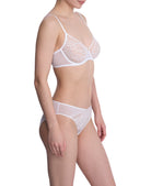 Natori Flora Unlined Balconette Molded Cup Bra Fittings by Court