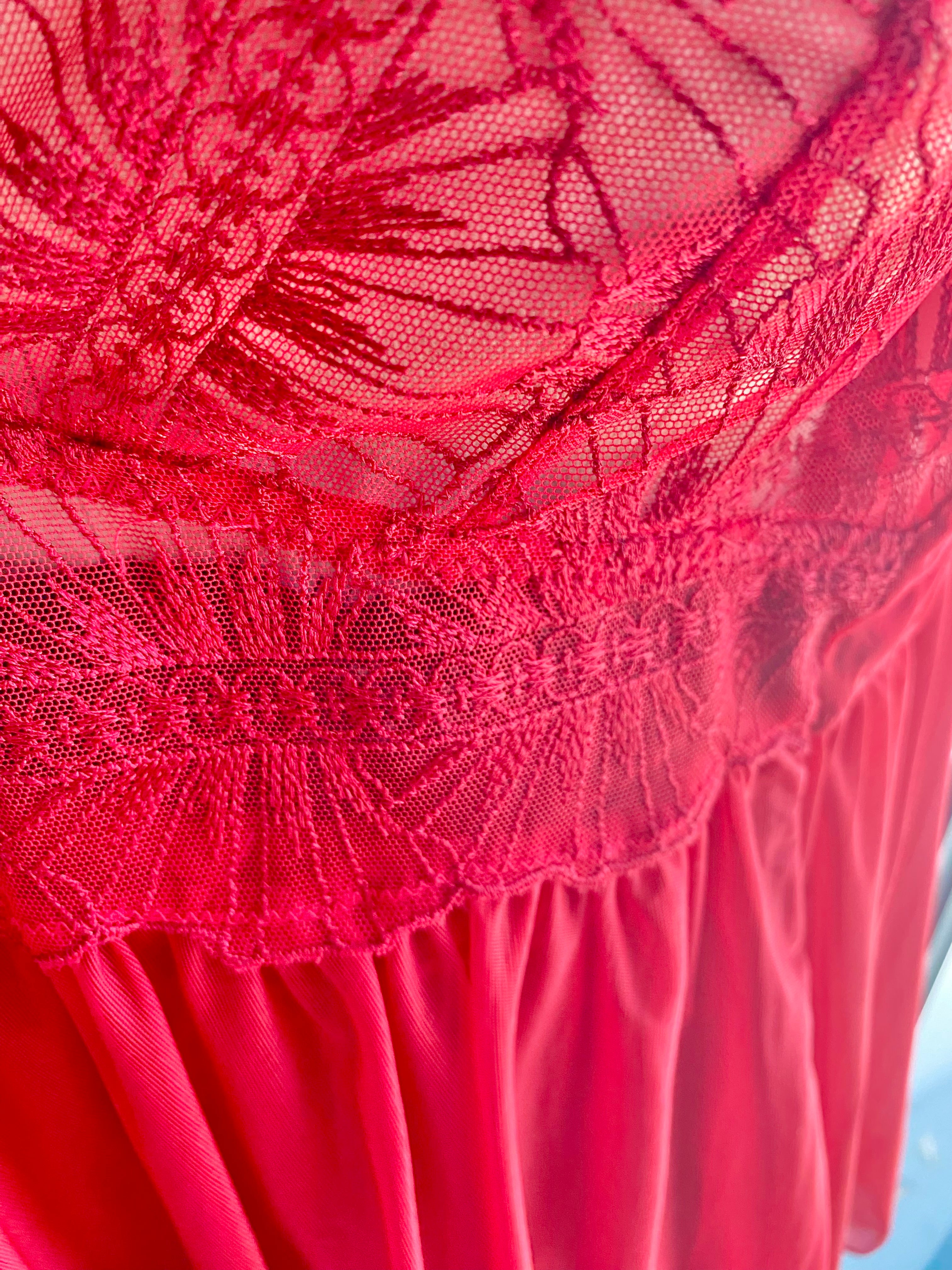 Kilo Brava Holiday Embroidered Babydoll and G String Bra Fittings by Court