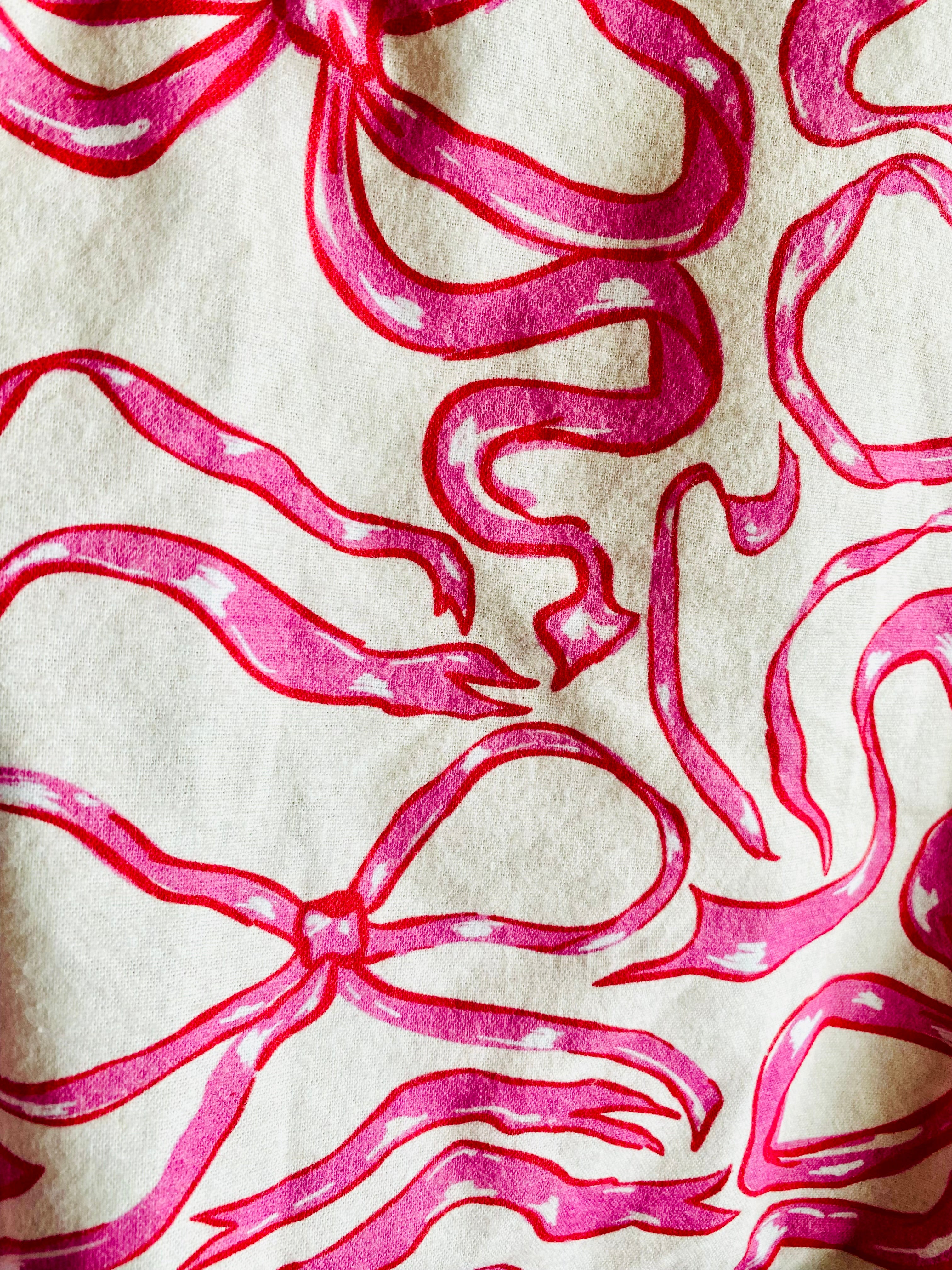 Kilo Brava Flannel Pajamas - Dancing Bows Bra Fittings by Court S DANCING BOWS