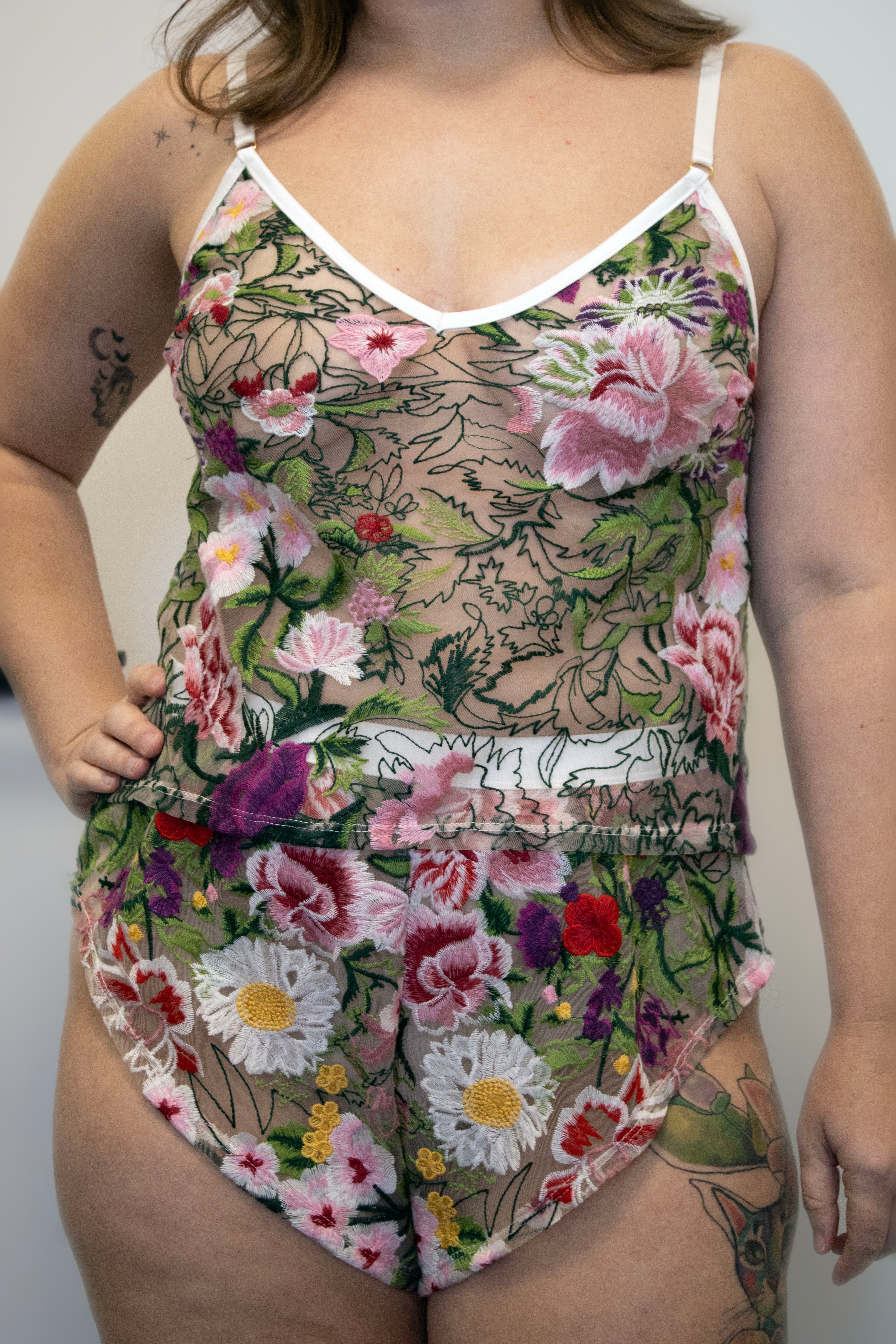 Kilo Brava Embroidery Floral Cami *Final Sale* Bra Fittings by Court