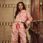 Kilo Brava Flannel Pajamas - Dancing Bows Bra Fittings by Court