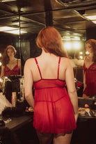 Kilo Brava Holiday Embroidered Babydoll and G String Bra Fittings by Court