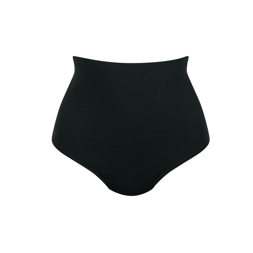 Anita Jil High Waist Shaping Swim Bottom Brief Bra Fittings by Court 8 US / 12 UK (S) BLACK