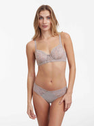 Skarlett Blue Minx Thong - Pebble and Peach Bra Fittings by Court