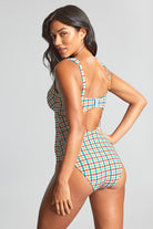 Panache Monica Balcony Swimsuit Seersucker Print Bikini Bra Fittings by Court