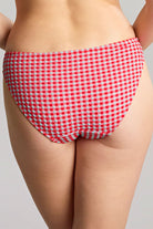Panache Red Gingham Classic Bikini Bottom Bra Fittings by Court