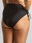 Panache Midi Gathered Swim Bottom- Signature Black Bra Fittings by Court