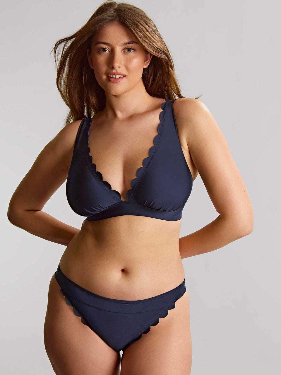 Panache Signature Scallop Classic Bikini Swim Bottom Bra Fittings by Court