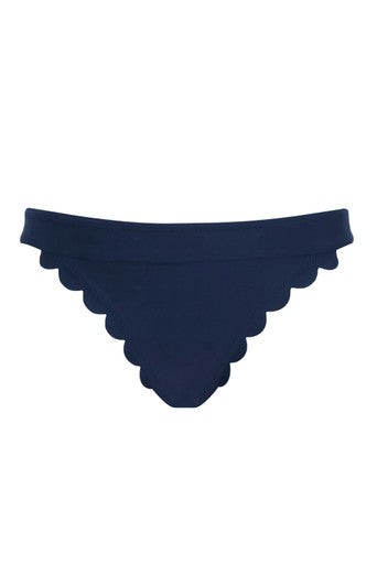 Panache Signature Scallop Classic Bikini Swim Bottom Bra Fittings by Court 4 US / 8 UK (XS) INK BLUE