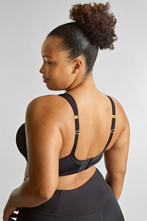 Sculptresse by Panache Activate Sports Bra - BLACK/CHALK Bra Fittings by Court