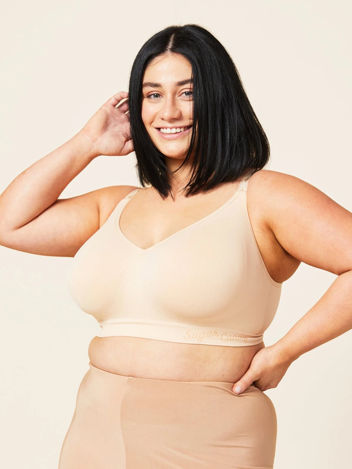 Sugar Candy Busty Bralette Bra Sugar Candy XS (30DDD-J US / 30E-GG UK) NUDE