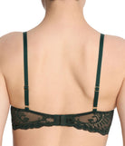 Natori Feathers Plunge Fashion Color - Dark Forest Molded Cup Bra Fittings by Court