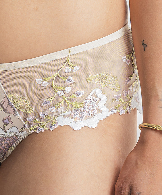 Louisa Bracq Flora Shorty Panties *Final Sale Bra Fittings by Court 6 US / 10 UK (S) LIN