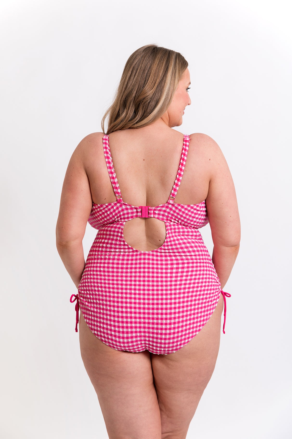 Curvy Kate Holiday Check Non-Wired Swimsuit Bra Fittings by Court