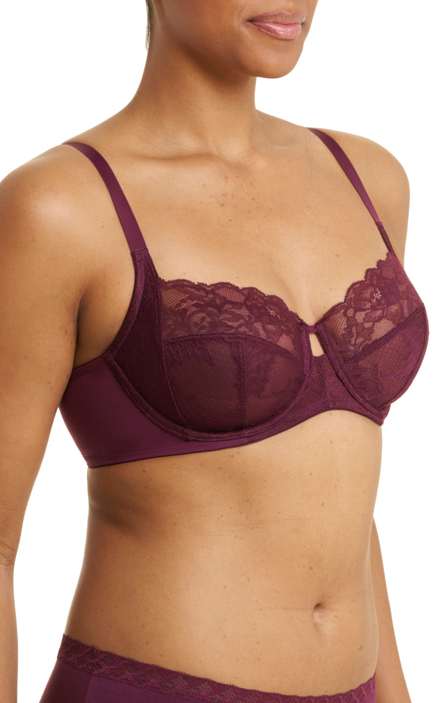 Natori Statement Fashion Color - Black Raspberry Natori 32DDD US / 32E UK BLACK RASPBERRY