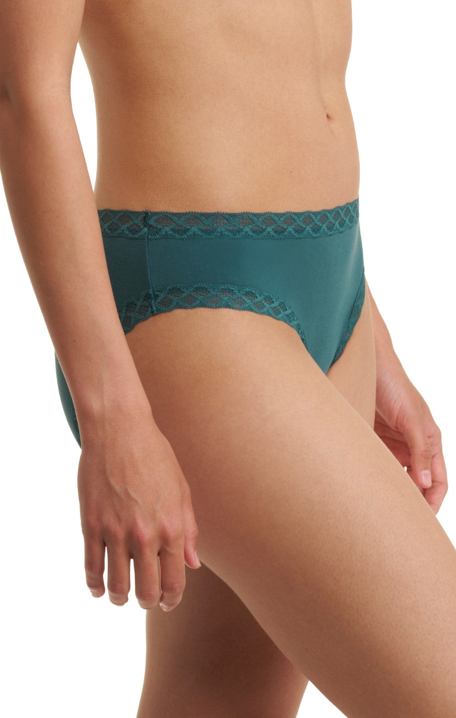 Natori Bliss Girl Brief -Emerald Blue Bra Fittings by Court