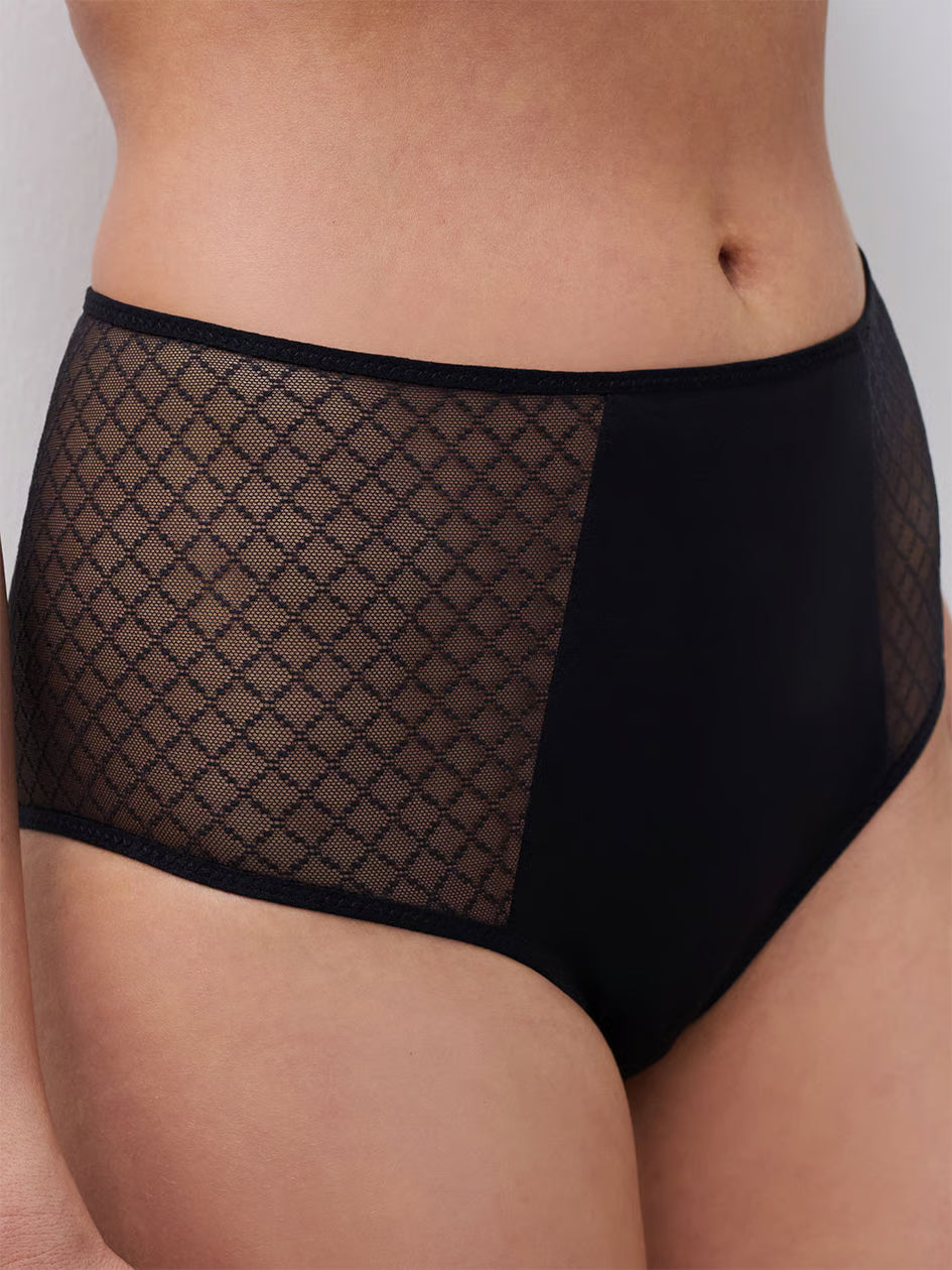 Chantelle Norah Chic Full Brief-Black Chantelle