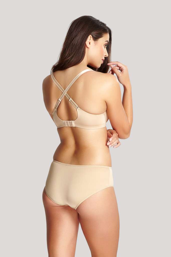 Panache Cari Moulded Spacer Underwired T-Shirt Bra - Champagne - Curvy