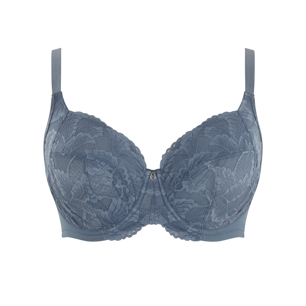 Panache Radiance Full Coverage *Final Sale* Bra Fittings by Court 32O US / 32K UK STEEL BLUE