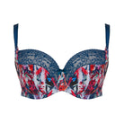 Sculptresse by Panache Chi Chi *Final Sale* Bra Fittings by Court 42H US / 42FF UK TEAL FLORA
