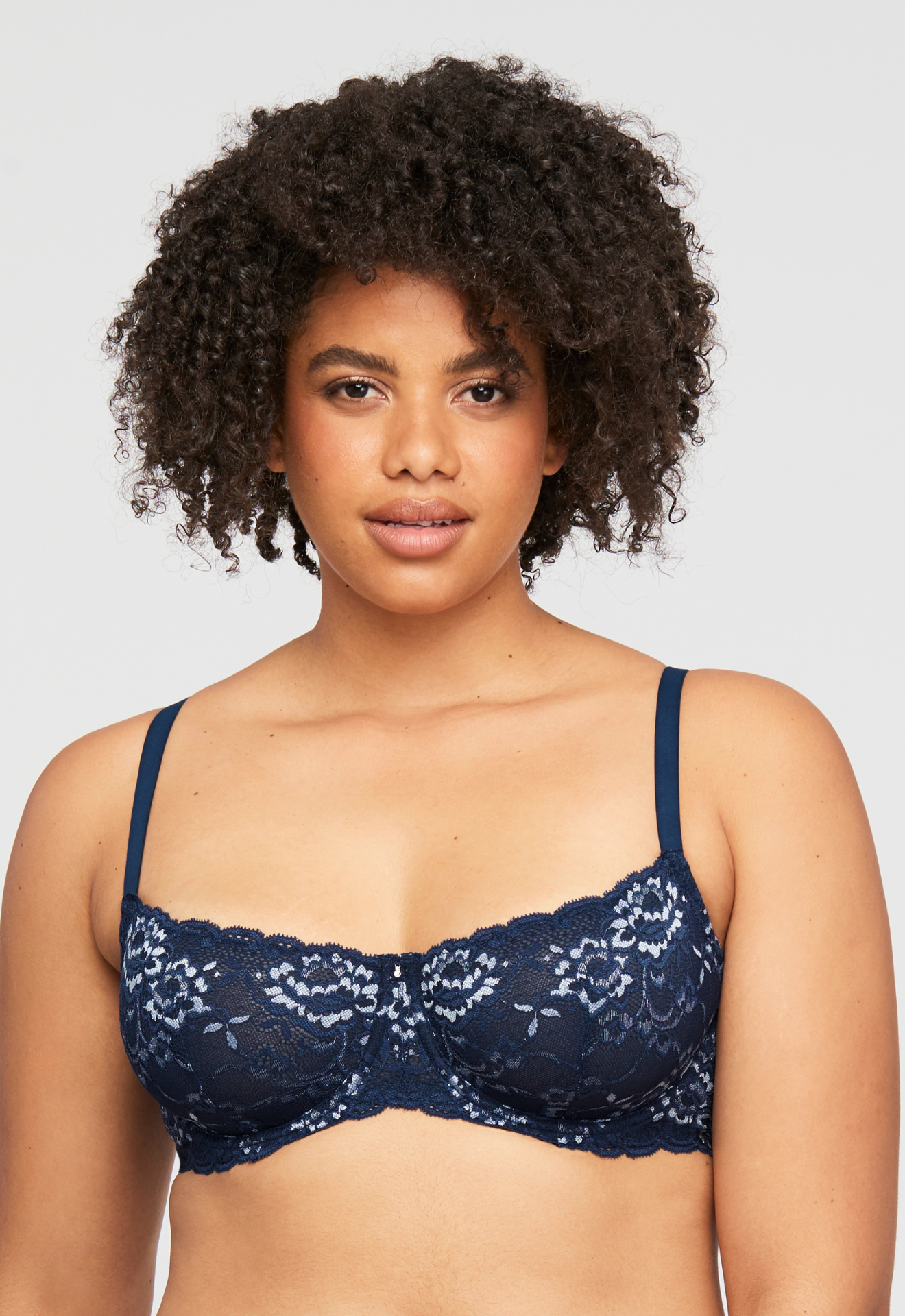 Montelle Flirt *Final Sale* Bra Fittings by Court 36C GEMSTONE BLUE / HEAVEN