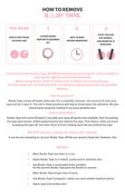 Booby Tape Bra Fittings by Court