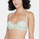 Skarlett Blue Minx T-Shirt Bra *Final Sale* Bra Fittings by Court 34DD PALE BLUE / PINK ORCHID