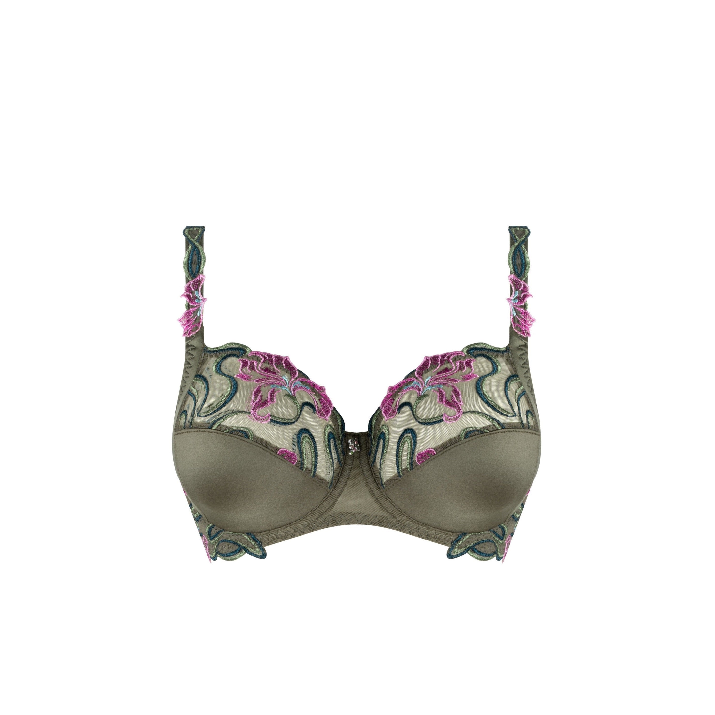 Louisa Bracq Horta Emboitant *Final Sale* Bra Fittings by Court 30I US / 30G UK OLIVE